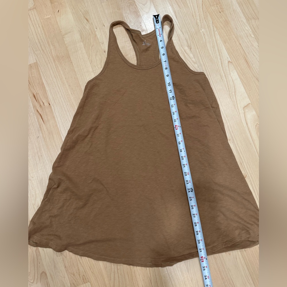 Aerie Tan Sleeveless Dress